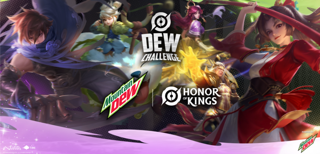 Mountain Dew x Honor of Kings - dew challenge